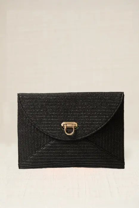 Bolso Rafia Metalizado