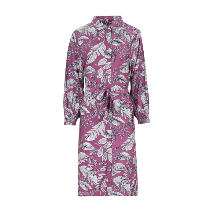 Vestido Modelo Hojas