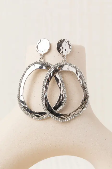 Pendiente Aro Metalizado