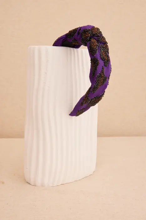 Diadema animal print resina