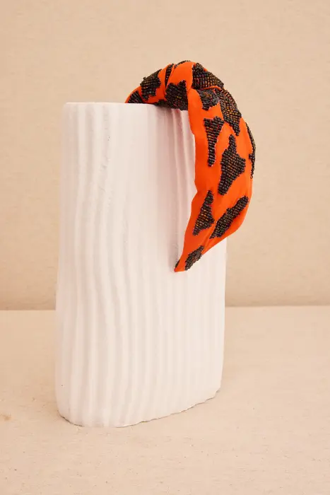 Diadema animal print resina