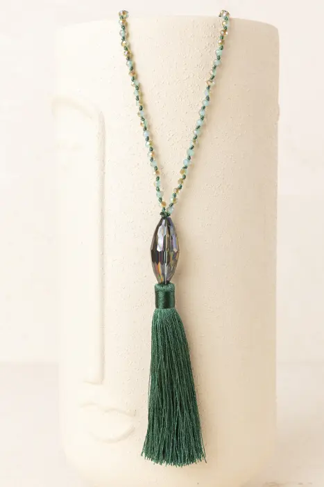 Collar Colgante Flecos
