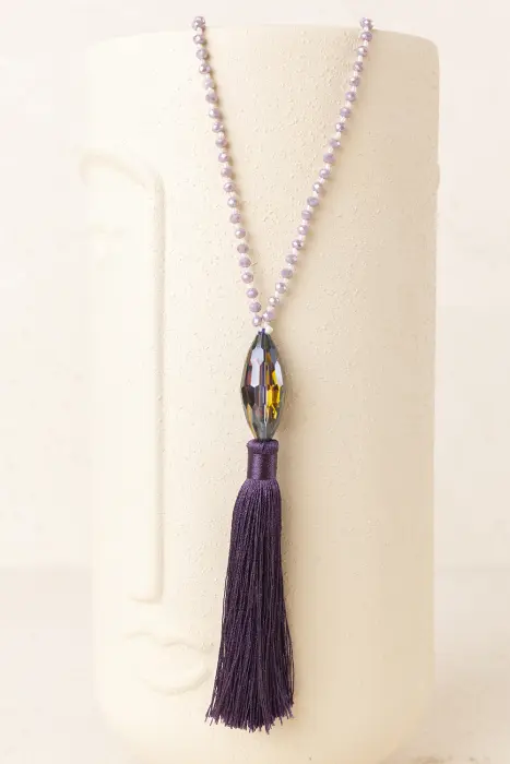 Collar Colgante Flecos