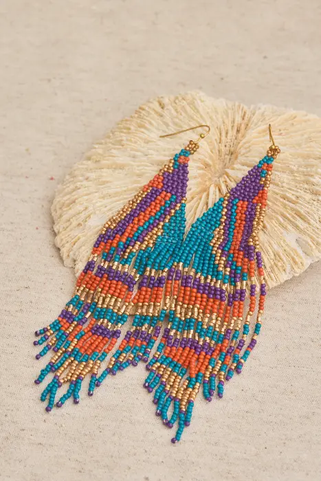 Pendiente largo boho