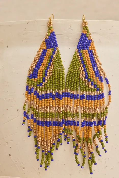 Pendiente largo boho