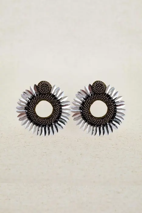 Pendientes Circular Textura