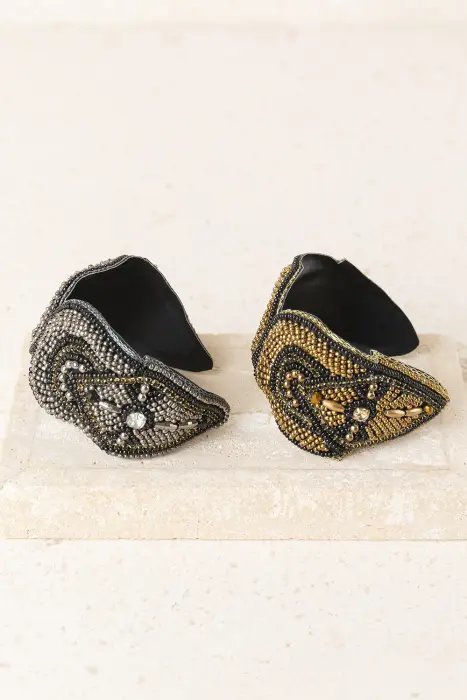 Pulsera Brazalete Bordada