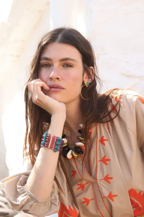 Pulsera combinada piedras