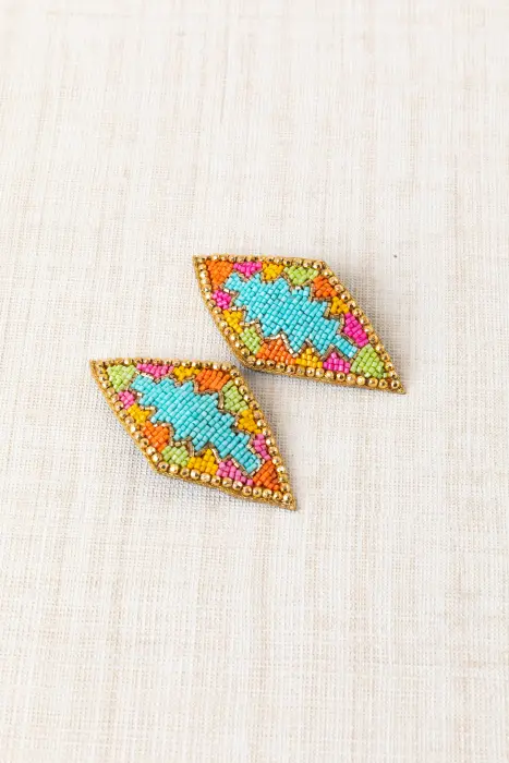 Horquillas bordadas resina