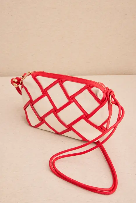 Bolso mediano rombos color