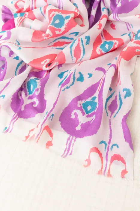 Fular Estampado Corollas