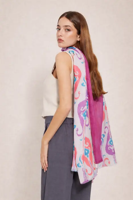 Fular Estampado Corollas