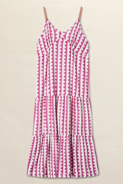 Vestido tirantes triángulos