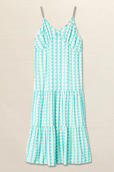 Vestido tirantes triángulos