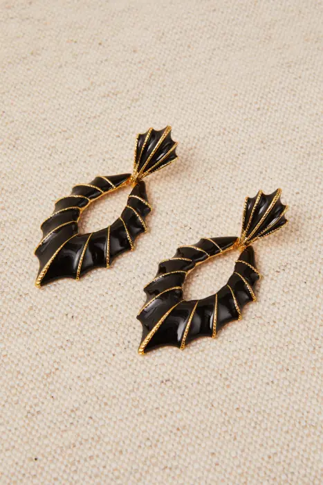 Pendientes Ovalados Esmaltados
