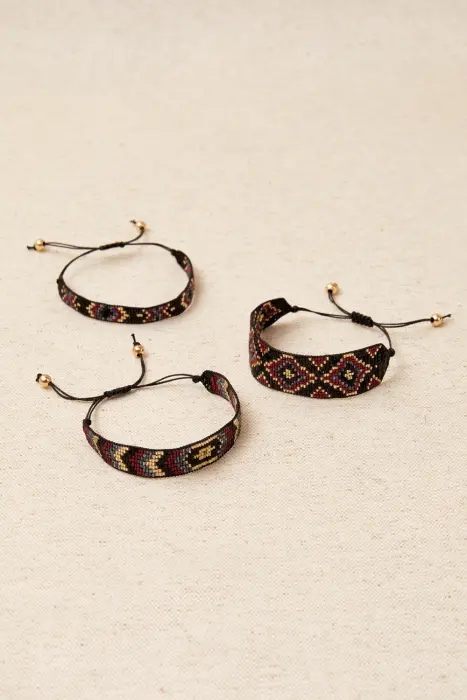 Pulsera Cordón Boho Trío