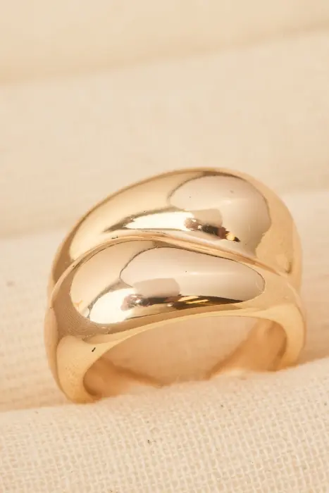 Anillo Gota Doble