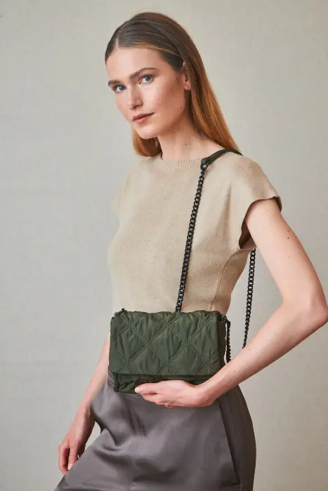 Bolso Bandolera Tejido Tecno