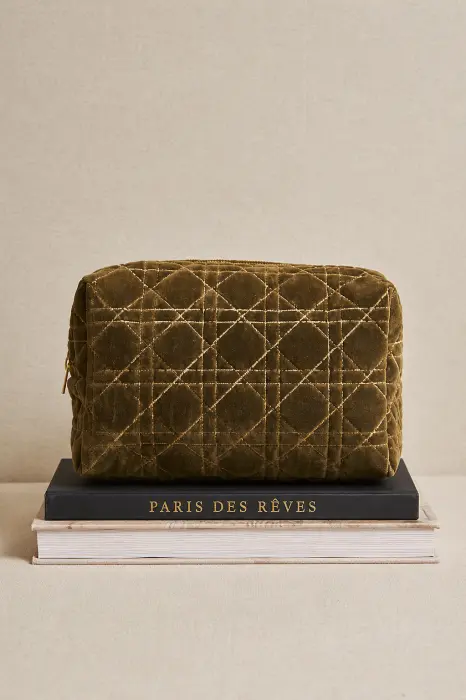 Bolsa Vanity Líneas Doradas (small)