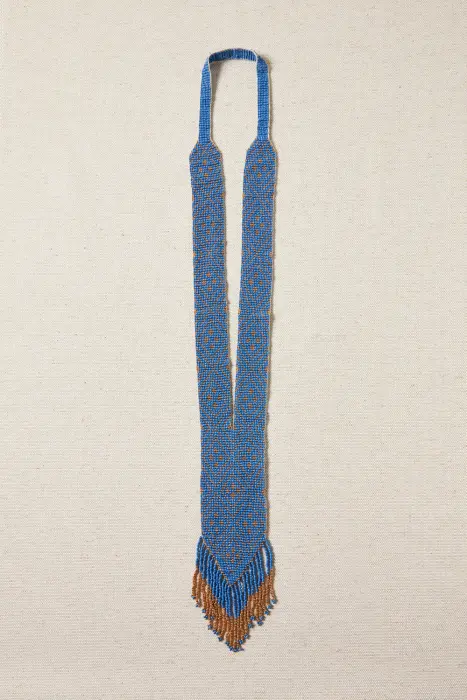 Collar corbata étnico