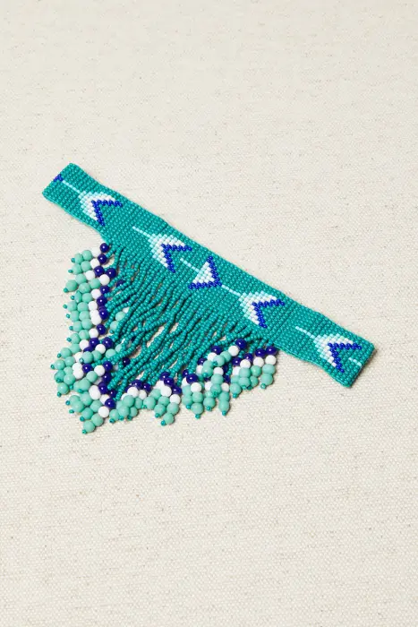 Collar Choker flecos