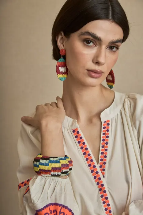 Pulsera Rafia colores