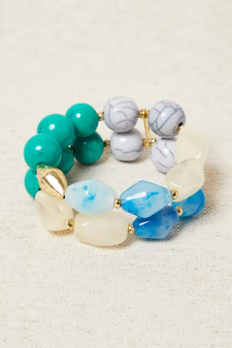 Pulsera doble resinas