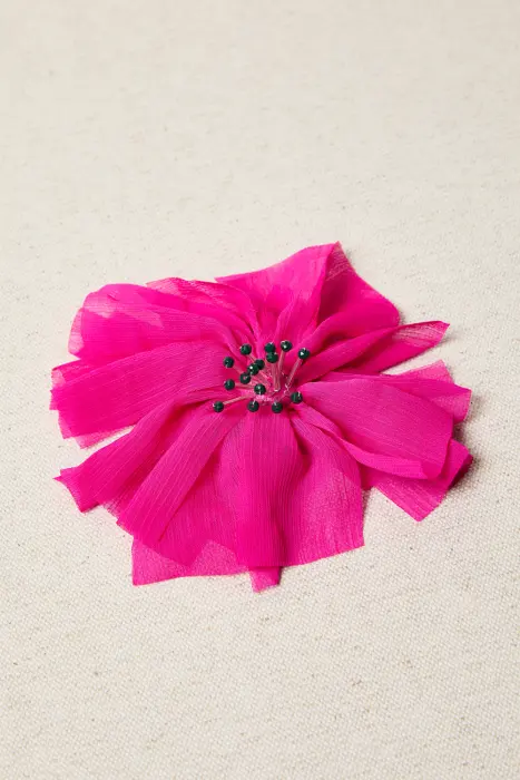 Broche flor gasa