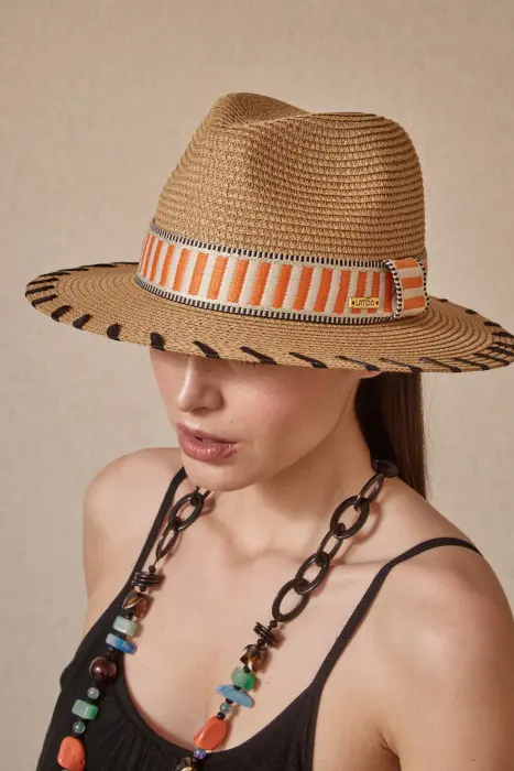 Sombrero Cinta Tejida