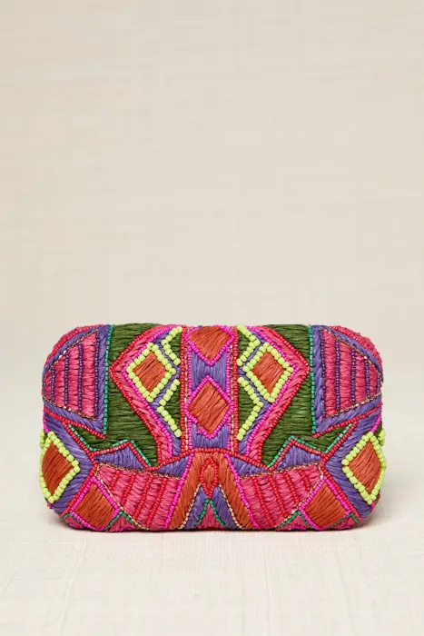 Clutch bordado boho