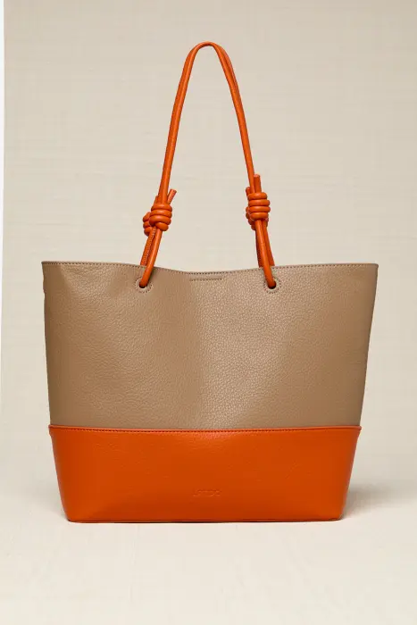 Bolso Shopper Bicolor