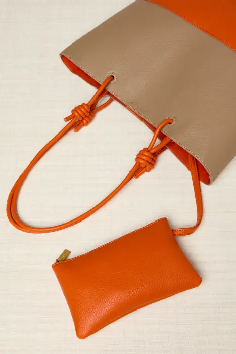 Bolso Shopper Bicolor