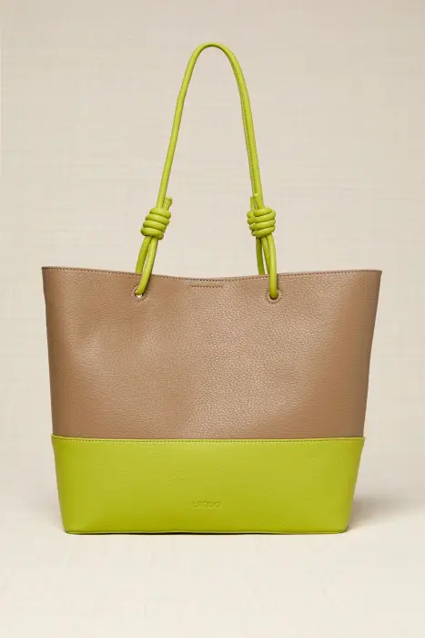Bolso Shopper Bicolor
