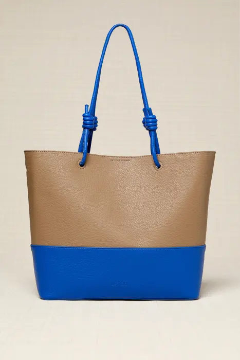 Bolso Shopper Bicolor