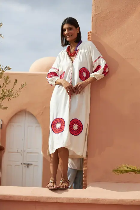 Kurta medallones flúor