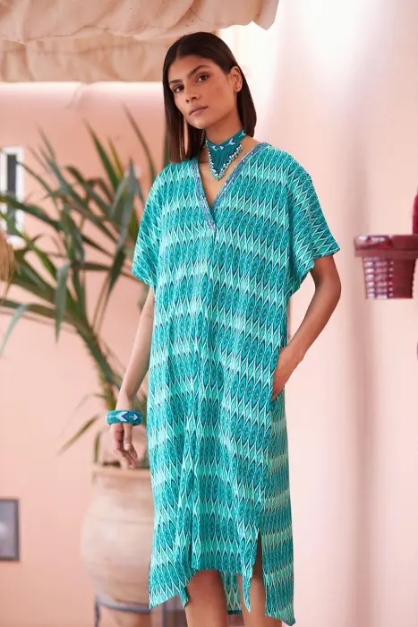 Vestido V Geometrías