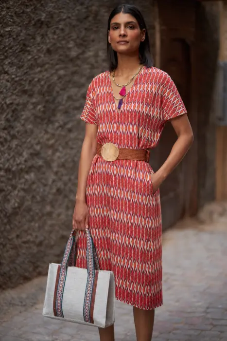 Vestido V Geometrías