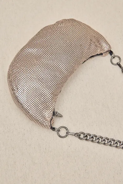 Bolso Media Luna Malla