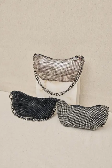Bolso Media Luna Malla