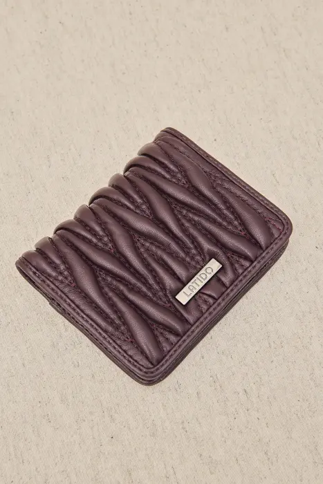 Cartera Monedero Plisada
