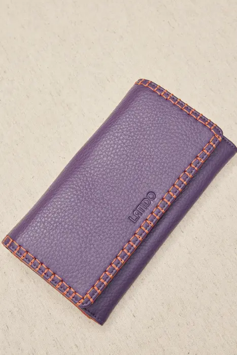 Cartera Monedero Grande Ribete