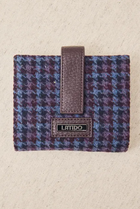 Cartera Monedero Tejido Gales