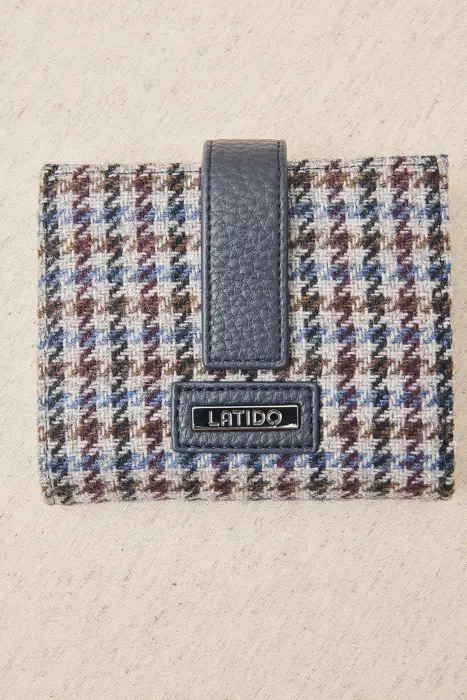 Cartera Monedero Tejido Gales