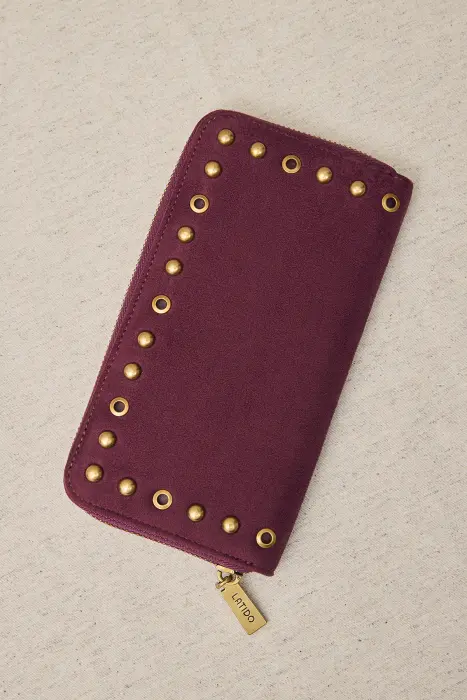 Cartera Monedero con Tachuelas