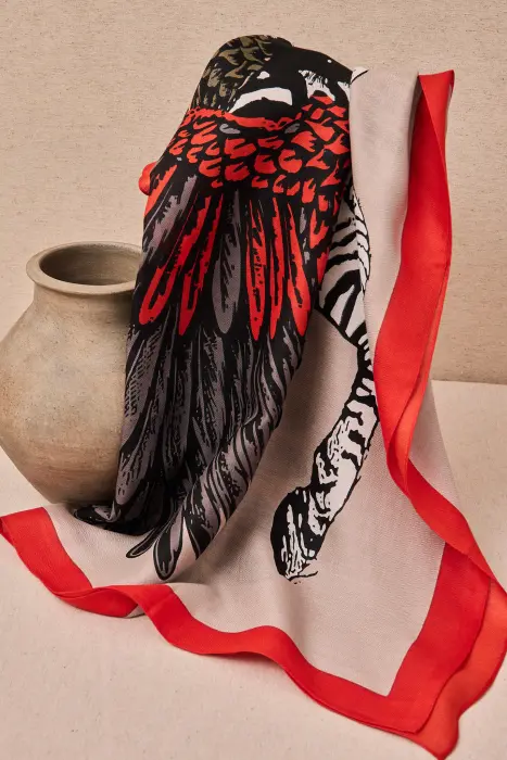 Fular Estampado Cebra