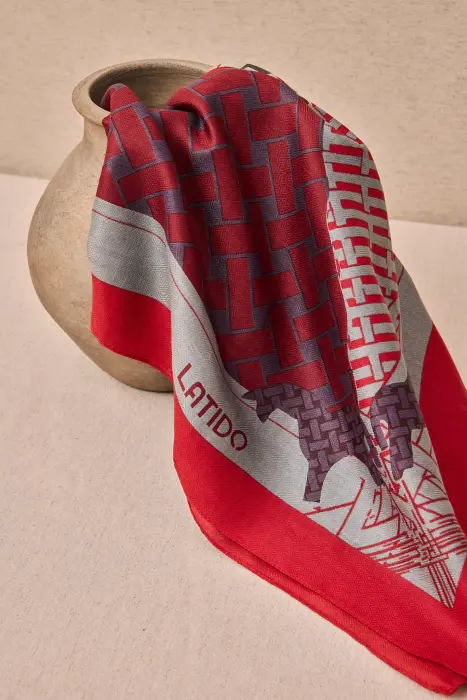 Fular Estampado Caballos