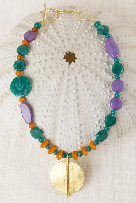 Collar Colgante Medallón