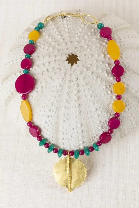 Collar Colgante Medallón