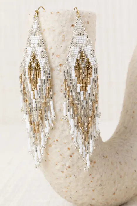 Pendientes Cascada Resinas Japonesas