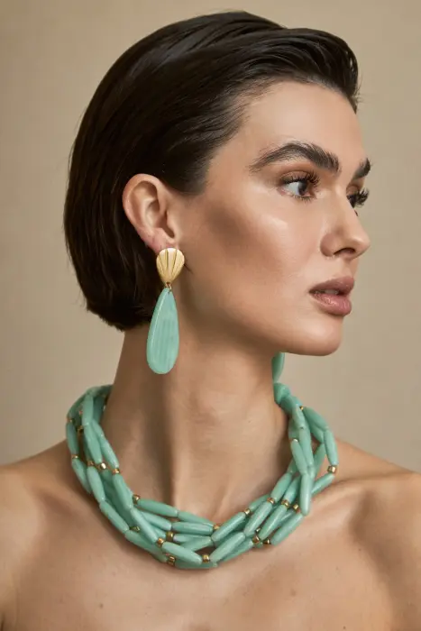 Pendientes Gota Resina